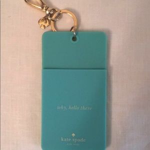 Kate Spade ID clip